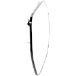 2024 Toyota Corolla - Mirror Glass Passenger Side, Japan or North America Built Vehicle, Heated, With Blind Spot Detection in Glass, No Signal Light
