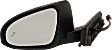 Driver Side Mirror, Power Adjust, Manual Folding, Heated, Paintable, In-housing Signal Light, No Memory, With Puddle Light, No Auto-Dimming, With Blind Spot Detection in Glass, 4 Cyl., 2.0L Engine
