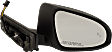 2021 Toyota C-HR - Passenger Side Mirror, Power Adjust, Heated, Paintable, Manual Folding, In-housing Signal Light, With Blind Spot Detection in Glass, No Memory, With Puddle Light, No Auto-Dimming