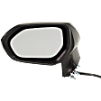 Driver Side Mirror, Power Adjust, Heated, Manual Folding, Paintable, In-housing Signal Light, No Memory, No Puddle Light, No Auto-Dim, No Blind Spot Feature