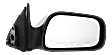 Passenger Side Mirror, Manual Adjust, Non-Folding, Non-Heated, Paintable, No Signal Light, No Memory, No Puddle Light, No Auto-Dimming, No Blind Spot Feature