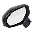 Driver Side Mirror, Power Adjust, Manual Folding, Heated, Paintable, In-housing Signal Light, No Memory, No Puddle Light, No Auto-Dimming, No Blind Spot Feature