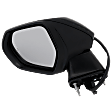 Driver Side Mirror, Power Adjust, Heated, Manual Folding, Paintable, In-housing Signal Light, No Memory, No Puddle Light, No Auto-Dim, With Blind Spot Detection in Glass