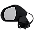 Driver Side Mirror, Power Adjust, Heated, Manual Folding, Paintable, In-housing Signal Light, No Memory, No Puddle Light, No Auto-Dim, With Blind Spot Detection in Glass