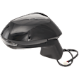 2024 Toyota Corolla - Passenger Side Mirror,  Japan Built Vehicle, Power Adjust, Heated, Paintable, Manual Folding, In-housing Signal Light, With Blind Spot Detection in Glass, No Memory, No Puddle Light, No Auto-Dimming, Sedan