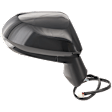 2024 Toyota Corolla - Passenger Side Mirror,  Japan Built Vehicle, Power Adjust, Heated, Paintable, Manual Folding, In-housing Signal Light, With Blind Spot Detection in Glass, No Memory, No Puddle Light, No Auto-Dimming, Sedan