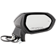 2024 Toyota Corolla - Passenger Side Mirror,  Japan Built Vehicle, Power Adjust, Heated, Paintable, Manual Folding, In-housing Signal Light, With Blind Spot Detection in Glass, No Memory, No Puddle Light, No Auto-Dimming, Sedan