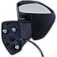 2020-2023 Toyota Highlander - Driver Side Mirror, Power, Manual Folding, Heated, Paintable, In-Housing Signal Light, No Memory, No Puddle Light, No Auto-Dimming, No Blind Spot Feature