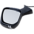 2020-2023 Toyota Highlander - Driver Side Mirror, Power, Manual Folding, Heated, Paintable, In-Housing Signal Light, No Memory, No Puddle Light, No Auto-Dimming, No Blind Spot Feature