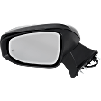 Driver Side Mirror, Power Adjust, Manual Folding, Heated, Paintable, In-Housing Signal Light, No Memory, No Puddle Light, No Auto-Dimming, With Blind Spot Detection in Glass