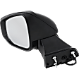 Driver Side Mirror, Power Adjust, Manual Folding, Heated, Paintable, In-Housing Signal Light, No Memory, No Puddle Light, No Auto-Dimming, With Blind Spot Detection in Glass