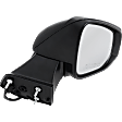 Passenger Side Mirror, Power Adjust, Manual Folding, Heated, Paintable, In-Housing Signal Light, No Memory, No Puddle Light, No Auto-Dimming, With Blind Spot Detection in Glass