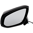 2024 Toyota Corolla Cross Hybrid S - Driver Side Mirror, Power Adjust, Heated, Textured Black, Manual Folding, No Signal Light, No Blind Spot Feature, No Memory, No Puddle Light, No Auto-Dimming