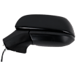 2024 Toyota Corolla Cross Hybrid S - Driver Side Mirror, Power Adjust, Heated, Textured Black, Manual Folding, No Signal Light, No Blind Spot Feature, No Memory, No Puddle Light, No Auto-Dimming