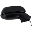 2024 Toyota Corolla Cross Hybrid S - Passenger Side Mirror, Power Adjust, Heated, Textured Black, Manual Folding, No Signal Light, No Blind Spot Feature, No Memory, No Puddle Light, No Auto-Dimming