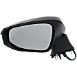 Driver Side Mirror, Power Adjust, Power Folding, Heated, Paintable, In-housing Signal Light, With memory, With Puddle Light, No Auto-Dimming, With Blind Spot Detection in Glass, 4 Cyl., 2.5L Engine
