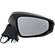 2021-2023 Toyota Sienna - Passenger Side Mirror, Power, Power Folding, Heated, Paintable, In-housing Signal Light, With memory, With Puddle Light, No Auto-Dimming, With Blind Spot Detection in Glass, 4 Cyl., 2.5L Engine