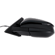 2023 Toyota 4Runner SR5 - Driver Side Mirror, For Models Without Side View Camera, Power Adjust, Heated, Paintable, Manual Folding, No Signal Light, With Blind Spot Detection in Glass, No Memory, No Puddle Light, No Auto-Dimming