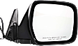 Passenger Side Mirror, Power, Manual Folding, Non-Heated, Paintable, No Signal Light, No Memory, No Puddle Light, No Auto-Dimming, No Blind Spot Feature, Base Model