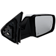 2016 Toyota Tundra - Passenger Side Mirror, For Models With Lane Change Assist, Power Adjust, Heated, Chrome, Power Folding, In-glass Signal Light, With Blind Spot Detection in Glass, With Memory, With Puddle Light, No Auto-Dimming