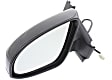 Driver Side Mirror, Power Adjust, Non-Heated, Manual Folding, Paintable, No Signal Light, No Memory, No Puddle Light, No Auto-Dim, No Blind Spot Feature