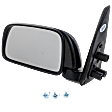 Driver Side Mirror, Manual Adjust, Manual Folding, Non-Heated, Textured Black, No Signal Light, No Memory, No Puddle Light, No Auto-Dimming, No Blind Spot Feature