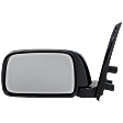 Driver Side Mirror, Manual Adjust, Manual Folding, Non-Heated, Textured Black, No Signal Light, No Memory, No Puddle Light, No Auto-Dimming, No Blind Spot Feature