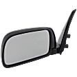 Driver Side Mirror, Manual Adjust, Manual Folding, Non-Heated, Textured Black, No Signal Light, No Memory, No Puddle Light, No Auto-Dimming, No Blind Spot Feature