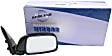 Passenger Side Mirror, Manual Adjust, Manual Folding, Non-Heated, Textured Black, No Signal Light, No Memory, No Puddle Light, No Auto-Dimming, No Blind Spot Feature