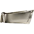 Rear, Driver Side Bumper End, Chrome Steel