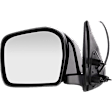 2004 Toyota Tacoma - Driver Side Mirror, Power Adjust, Non-Heated, Paintable, Manual Folding, No Signal Light, No Blind Spot Feature, No Memory, No Puddle Light, No Auto-Dimming