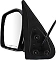 2004 Toyota Tacoma - Driver Side Mirror, Power Adjust, Non-Heated, Paintable, Manual Folding, No Signal Light, No Blind Spot Feature, No Memory, No Puddle Light, No Auto-Dimming