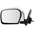 Driver Side Mirror, Power, Manual Folding, Non-Heated, Chrome, No Signal Light, No Memory, No Puddle Light, No Auto-Dimming, No Blind Spot Feature