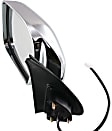 Driver Side Mirror, Power, Manual Folding, Non-Heated, Chrome, No Signal Light, No Memory, No Puddle Light, No Auto-Dimming, No Blind Spot Feature
