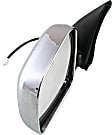Driver Side Mirror, Power, Manual Folding, Non-Heated, Chrome, No Signal Light, No Memory, No Puddle Light, No Auto-Dimming, No Blind Spot Feature