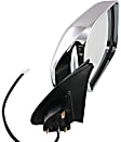 Passenger Side Mirror, Power, Manual Folding, Non-Heated, Chrome, No Signal Light, No Memory, No Puddle Light, No Auto-Dimming, No Blind Spot Feature