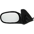 Driver Side Mirror, Power Adjust, Non-Folding, Non-Heated, Paintable, No Signal Light, No Memory, No Puddle Light, No Auto-Dimming, No Blind Spot Feature