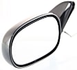 Driver Side Mirror, Power Adjust, Non-Folding, Non-Heated, Paintable, No Signal Light, No Memory, No Puddle Light, No Auto-Dimming, No Blind Spot Feature