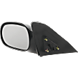 Driver Side Mirror, Manual Adjust, Non-Heated, Non-Folding, Paintable, No Signal Light, No Memory, No Puddle Light, No Auto-Dim, No Blind Spot Feature