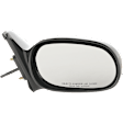 Passenger Side Mirror, Manual Adjust, Non-Folding, Non-Heated, Paintable, No Signal Light, No Memory, No Puddle Light, No Auto-Dimming, No Blind Spot Feature