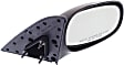 Passenger Side Mirror, Manual Adjust, Non-Heated, Non-Folding, Paintable, No Signal Light, No Memory, No Puddle Light, No Auto-Dim, No Blind Spot Feature
