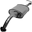 2008 Toyota Yaris - Rear Muffler, Sedan, Natural, 1.5L 4Cyl