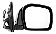 Passenger Side Mirror, Power Adjust, Manual Folding, Non-Heated, Paintable, No Signal Light, No Memory, No Puddle Light, No Auto-Dimming, No Blind Spot Feature