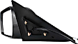 Driver Side Mirror, Power Adjust, Non-Heated, Non-Folding, Paintable, No Signal Light, No Memory, No Puddle Light, No Auto-Dimming, No Blind Spot Feature