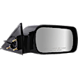 Passenger Side Mirror, Power Adjust, Non-Heated, Non-Folding, Paintable, No Signal Light, No Memory, No Puddle Light, No Auto-Dim, No Blind Spot Feature