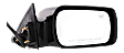 Passenger Side Mirror, Power Adjust, Heated, Non-Folding, Paintable, No Signal Light, No Memory, No Puddle Light, No Auto-Dimming, No Blind Spot Feature