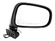 Passenger Side Mirror, Power Adjust, Manual Folding, Non-Heated, Textured Black, No Signal Light, No Memory, No Puddle Light, No Auto-Dimming, No Blind Spot Feature