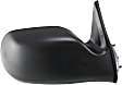 Passenger Side Mirror, RWD, Except PreRunner / S-Runner Models, Manual Adjust, Non-Heated, Paintable, Non-Folding, No Signal Light, No Blind Spot Feature, No Memory, No Puddle Light, No Auto-Dimming
