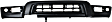 1999 Toyota 4Runner Limited 6 Cyl 3.4L - Front Valance, For Models With Fender Flares, Valance Panel, Primed