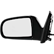 Driver Side Mirror, Power Adjust, Non-Heated, Manual Folding, Paintable, No Signal Light, No Memory, No Puddle Light, No Auto-Dimming, No Blind Spot Feature